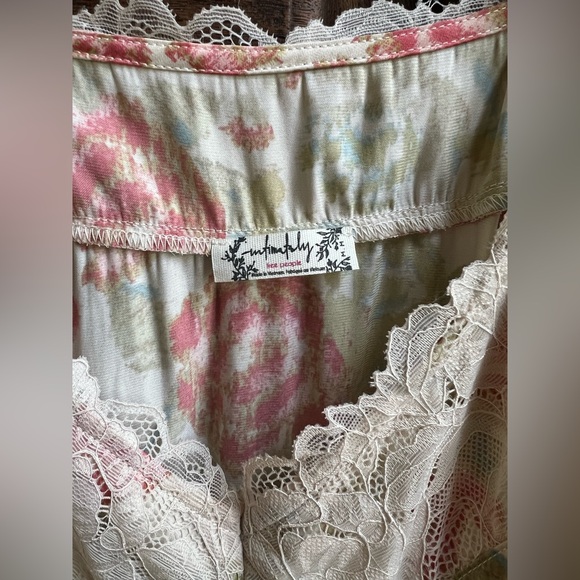 Free People FP Intimately First Date Printed Maxi Slip Dress NWT - Picture 8 of 9